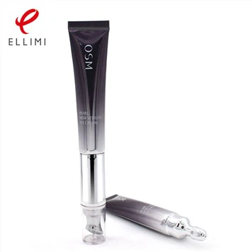 एल्युमिनियम वाइब्रेटिंग हेड आई क्रीम ट्यूब