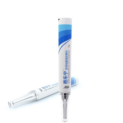 मरहम के लिए एल्यूमीनियम प्लास्टिक ट्यूब